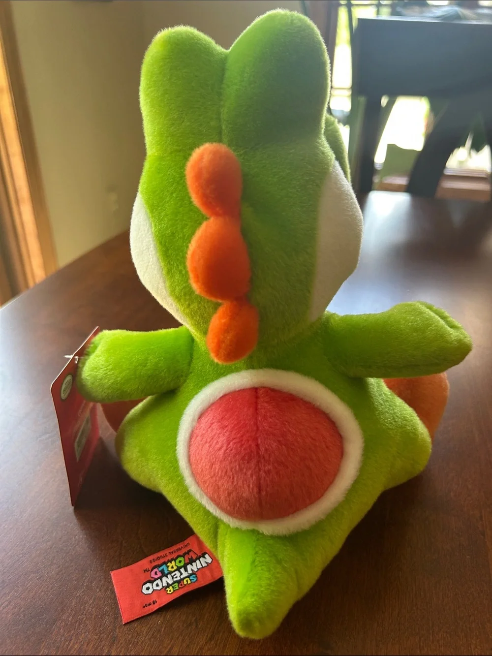 Nintendo Green Yoshi Plush with Orange & Yellow Feet